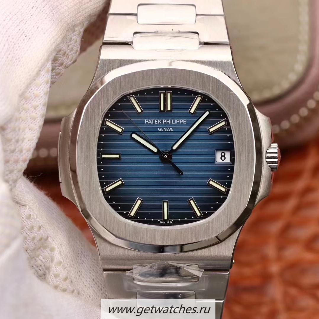 Shop Pat*k Phi1i*pe Nautilus 5711 PF V3 SS Blue Dial 324SC