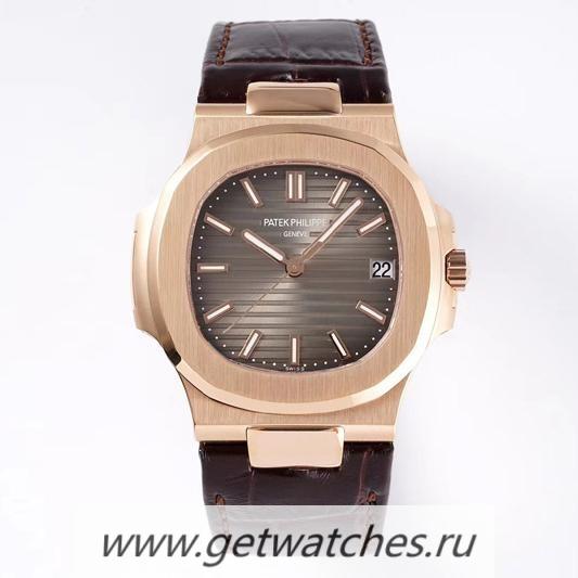 Perfect Replica Pat*k Phi1i*pe Nautilus 5711/1R PPF V4 Rose Gold Brown Dial 324