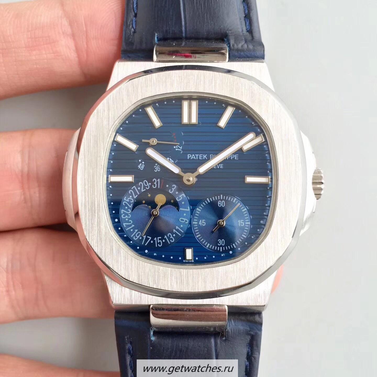 Best Price Pat*k Phi1i*pe Nautilus Moonphase 5712G-001 Noob Factory SS Blue Dial 240 PS IRM C LU
