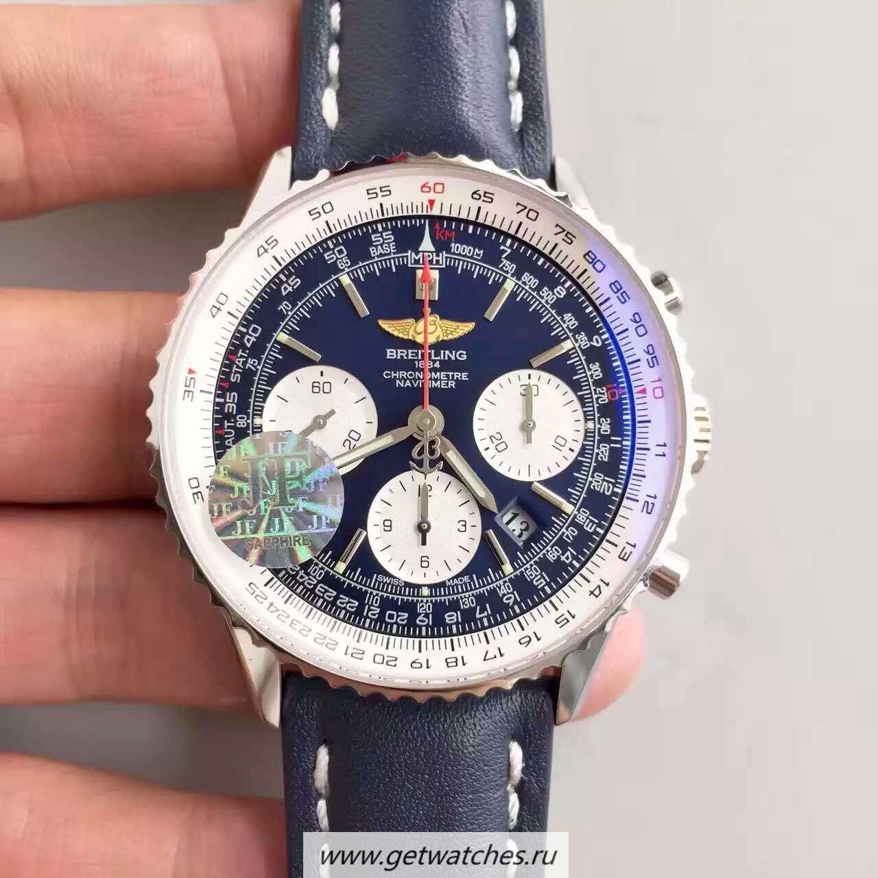 NEW Replica Breitling Navitimer 01 AB012012/BB01/437X/A20BA.1 JF SS Blue Dial 7750