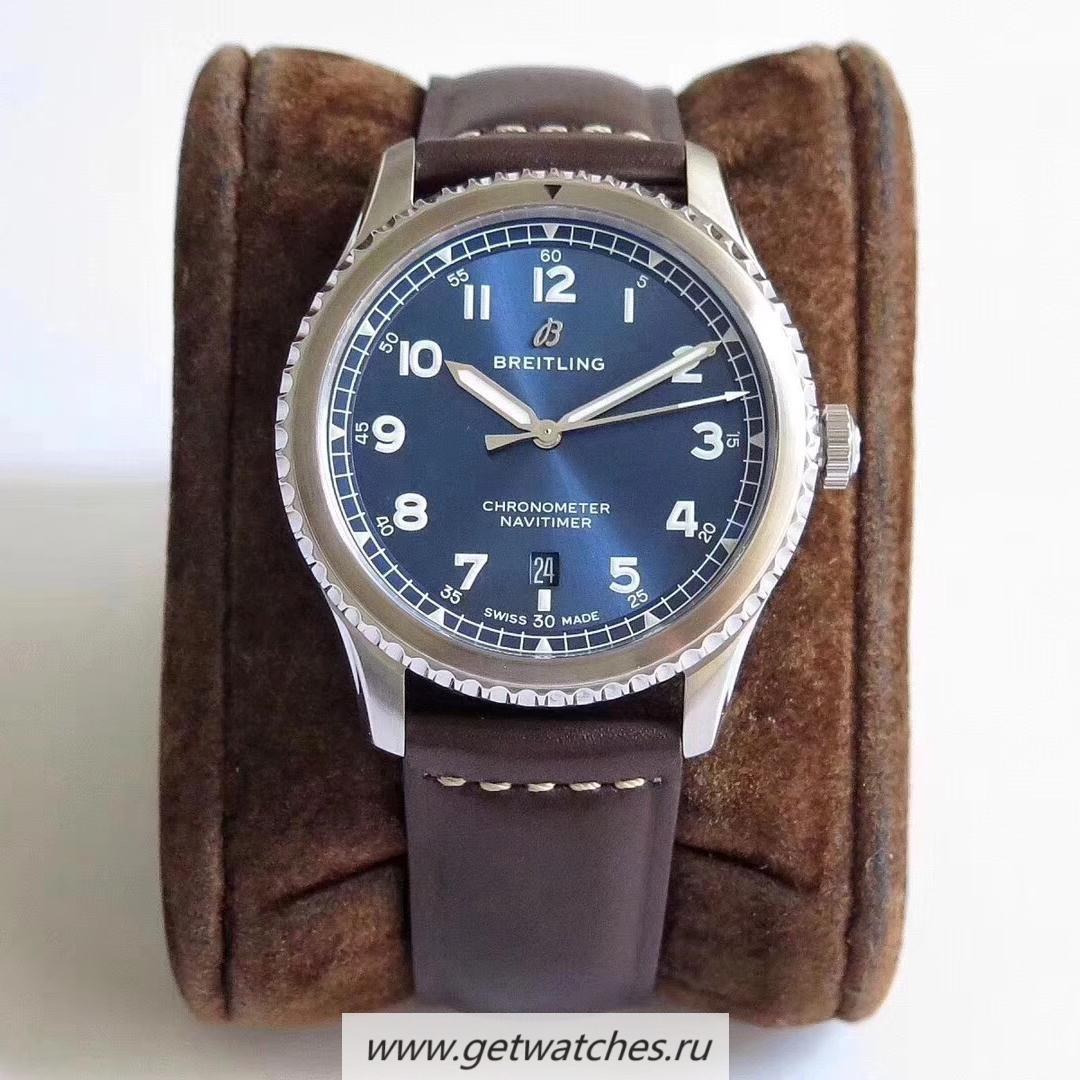 High Quality Breitling Navitimer 08 Automatic 41mm A17314101C1X1 ZF SS Blue Dial 2824