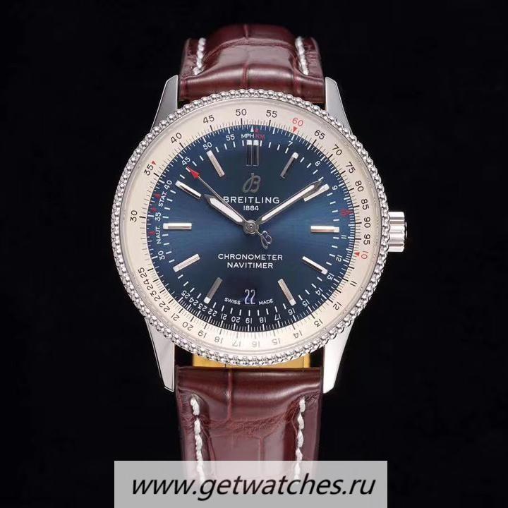 NEW Replica Breitling Navitimer Automatic 41mm TF SS Blue Dial 2824