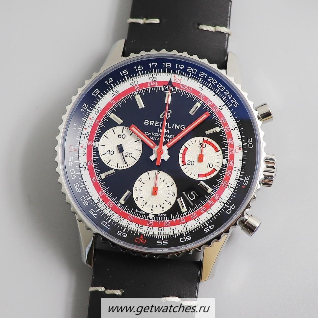 Copy Breitling Navitimer B01 AB01212B1C1A1 air AIF SS Black Dial 7750