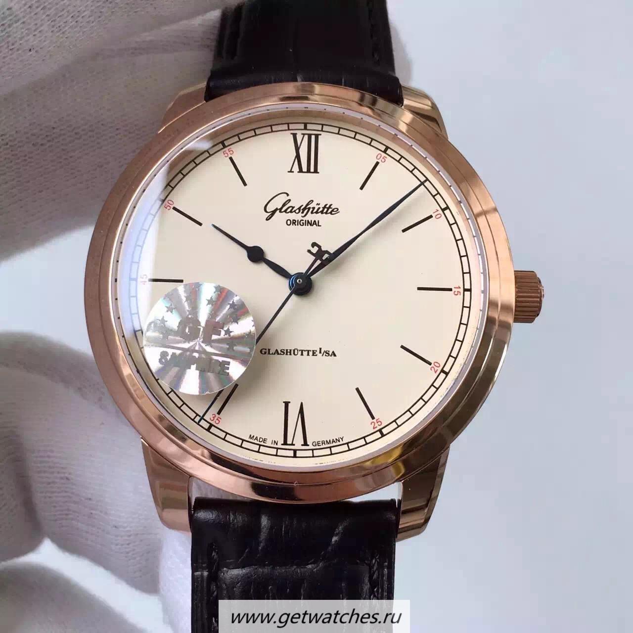 Best Price Glashutte Original Senator Excellence 1-36-01-02-05-01 GF Rose Gold White Dial Calibre 36-01