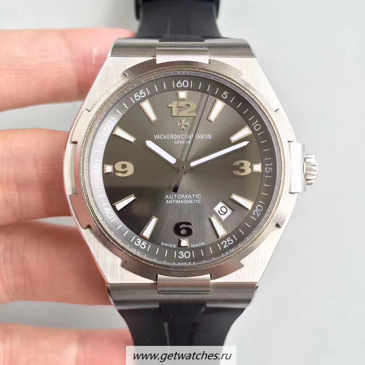 NEW Replica Vacheron C0nstan1n Overseas 47040 JJF SS Anthracite Dial 2824