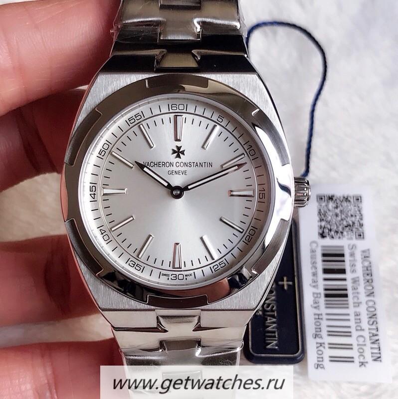 Replica Vacheron C0nstan1n Overseas Ultra-Thin 2000V AF SS Silver Dial 1120/3