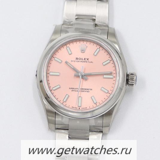 Replica R01ex Oyster Perpetual 31 277200 EWF SS Pink Dial Miyota 6T15