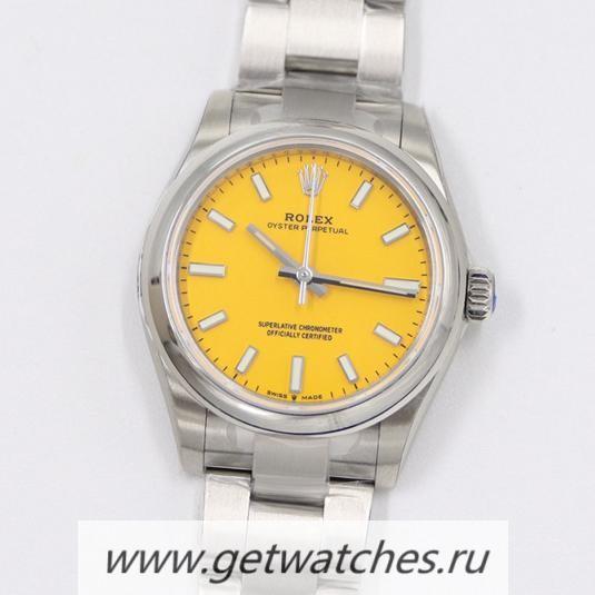 Best Price R01ex Oyster Perpetual 31 277200 EWF SS Yellow Dial Miyota 6T15