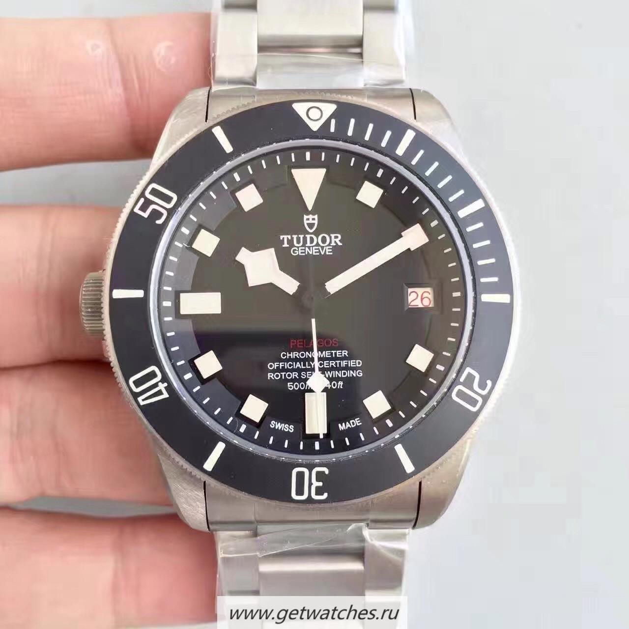 Perfect Replica Tudor Pelagos LHD 25610TNL ZF Titanium Blue Dial 2824