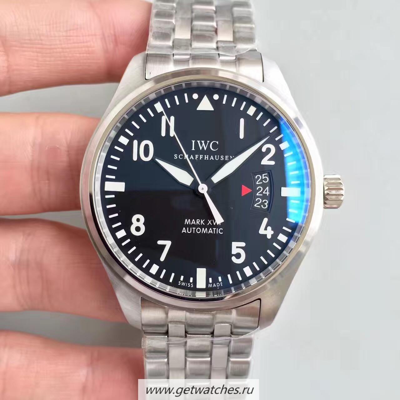 High Quality IWC Pilot Mark XVII IW326504 MKF SS Black Dial 2892