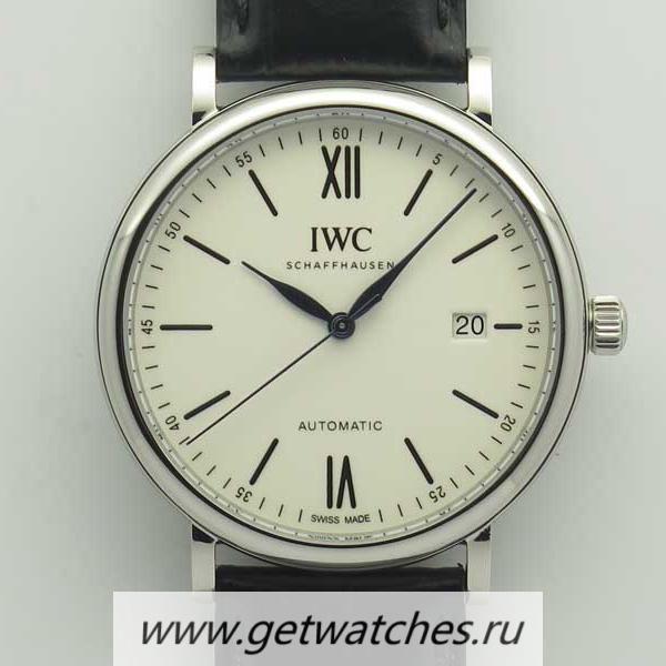 High Quality IWC Portofino Automatic Edition 150 Years IW356519 SS White Dial M9015
