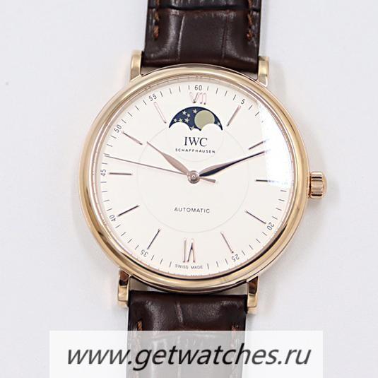 Fake IWC Portofino Automatic IW356501 MKSF Rose Gold White Dial M9015
