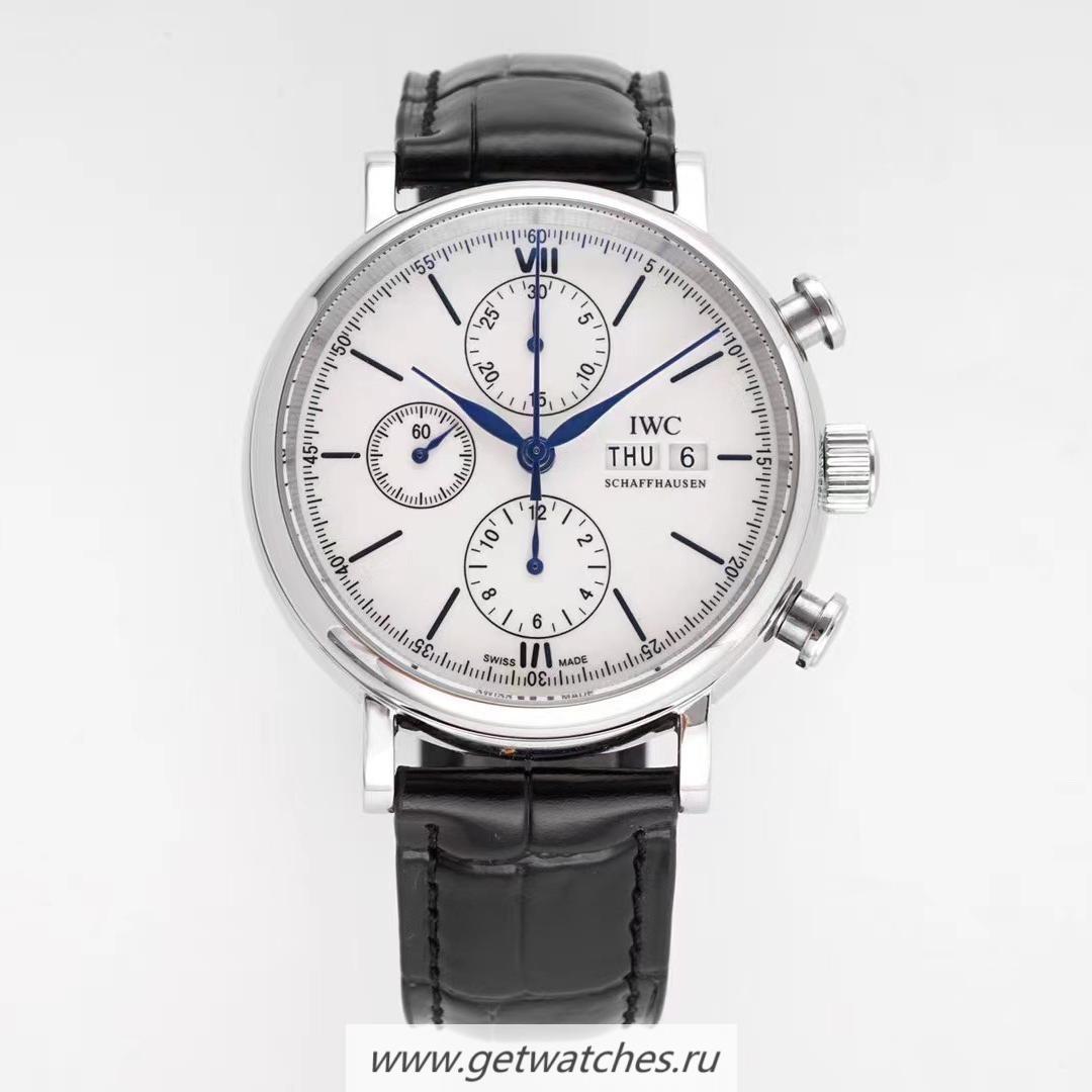 Replica IWC Portugieser Chrono Edition 150 Years IW391023 TWF SS White Dial 79320