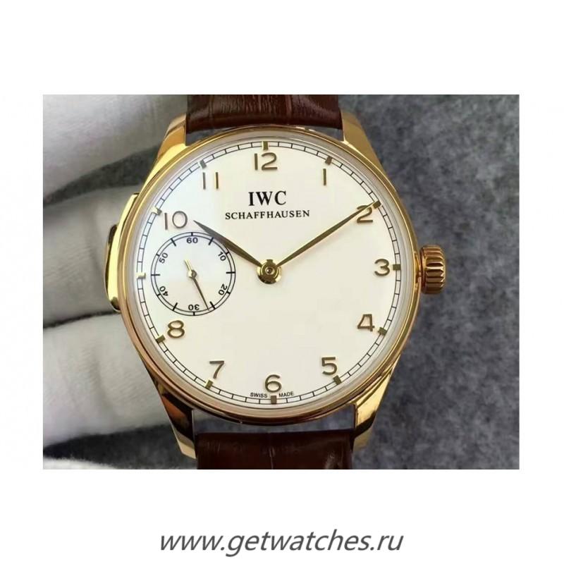 Perfect Replica IWC Portugieser Minute Repeater IW5242 Yellow Gold White Dial 95290
