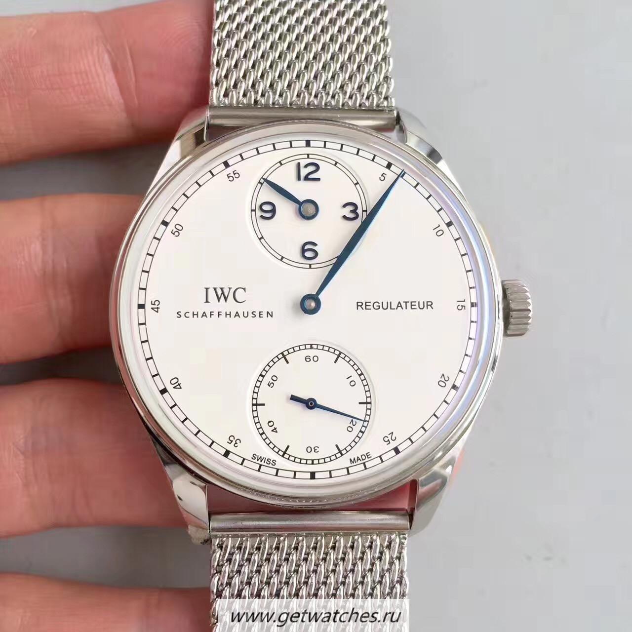 Fake IWC Portugieser Regulateur IW544401 YLF SS White Dial 98245