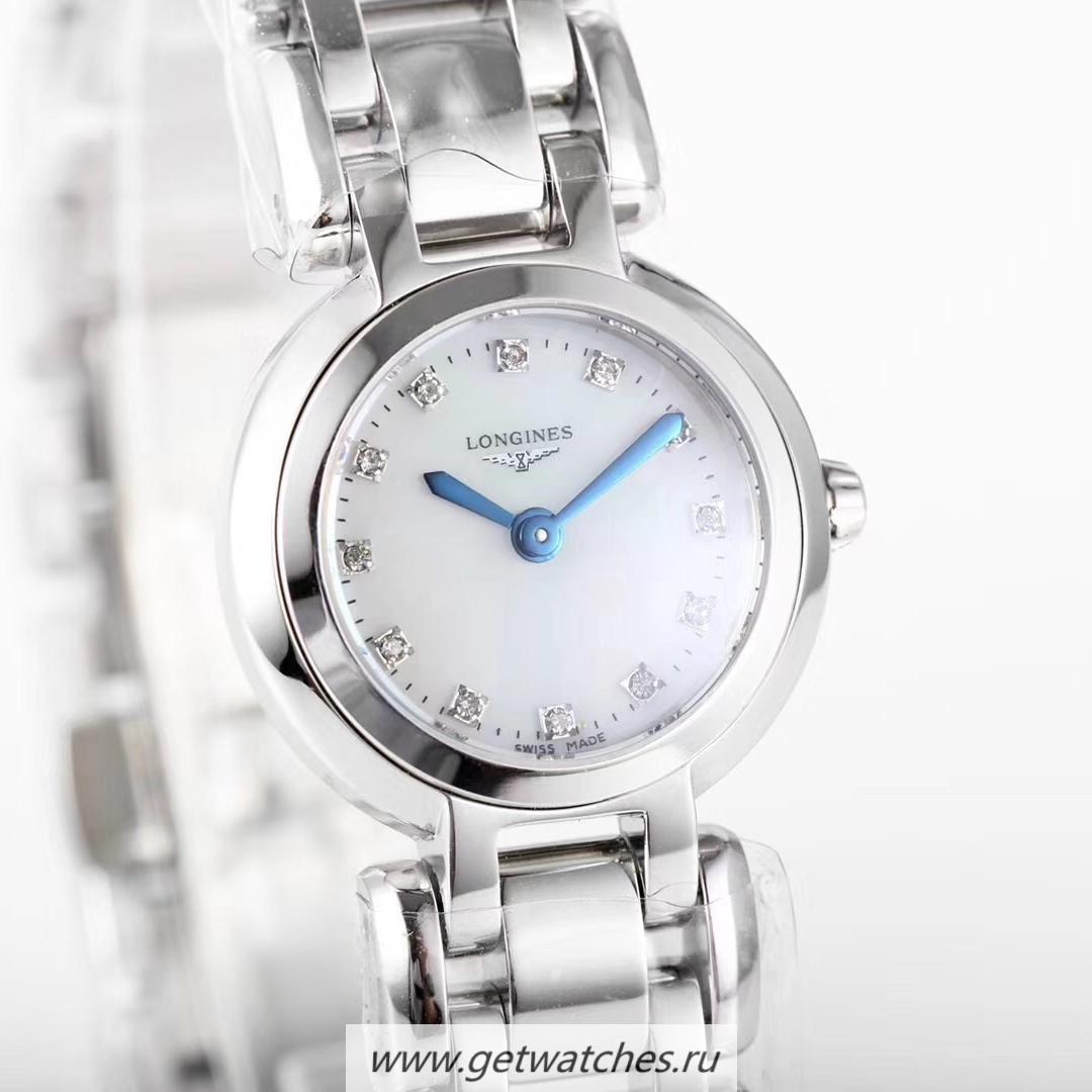 NEW Replica Longines Primaluna Ladies L8.109.4.87.6 KZF SS Mother Of Pearl Dial Quartz