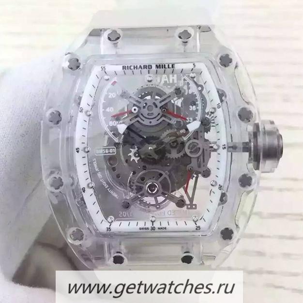 Fake Richard Mille RM056-01 Limtied Edition White Dial M9015