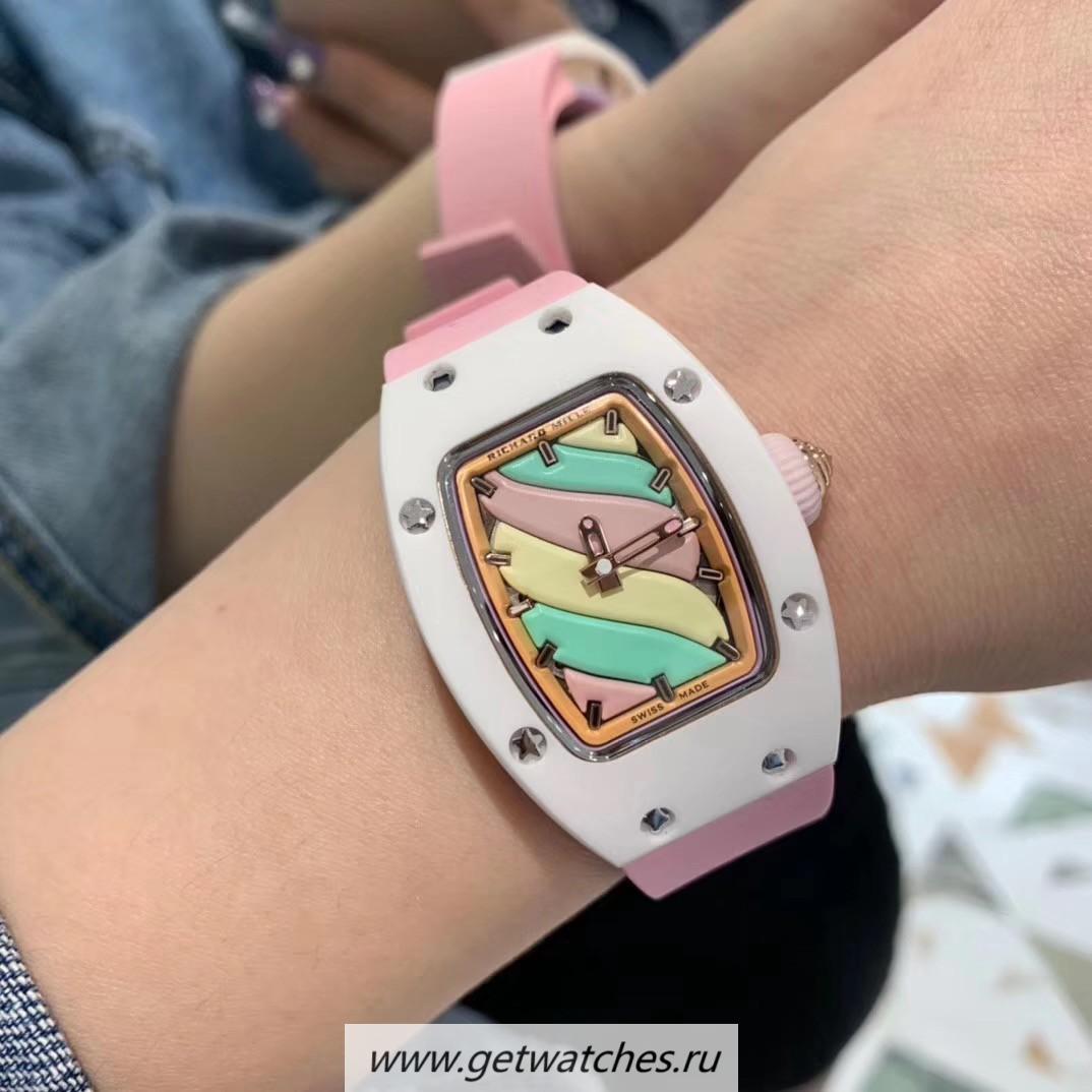 High Quality Richard Mille RM07-03 Ladies Ceramic Multicolor Dial M6T51