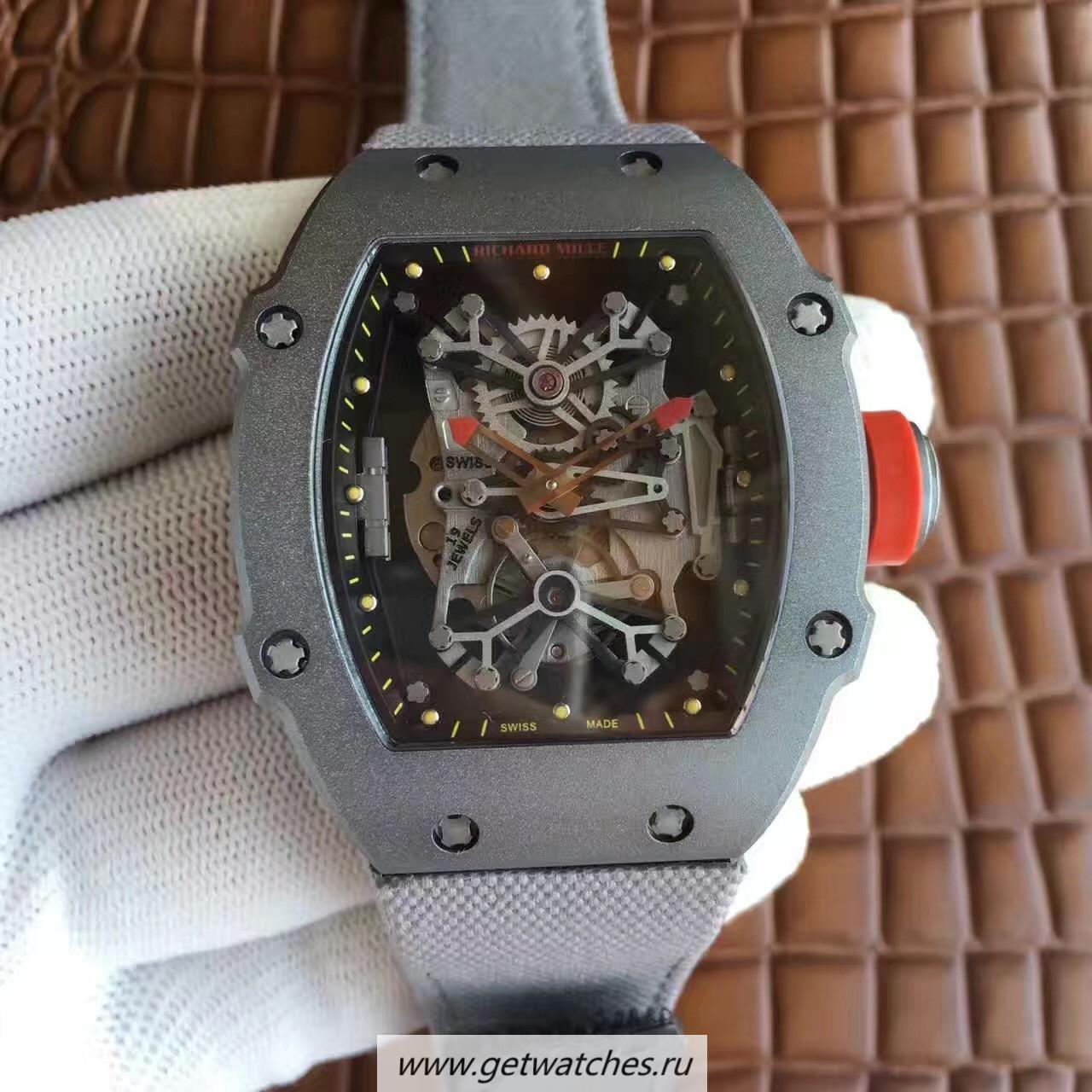 Replica Richard Mille RM27-01 Rafael Nadal Anthracite Black Dial M9015