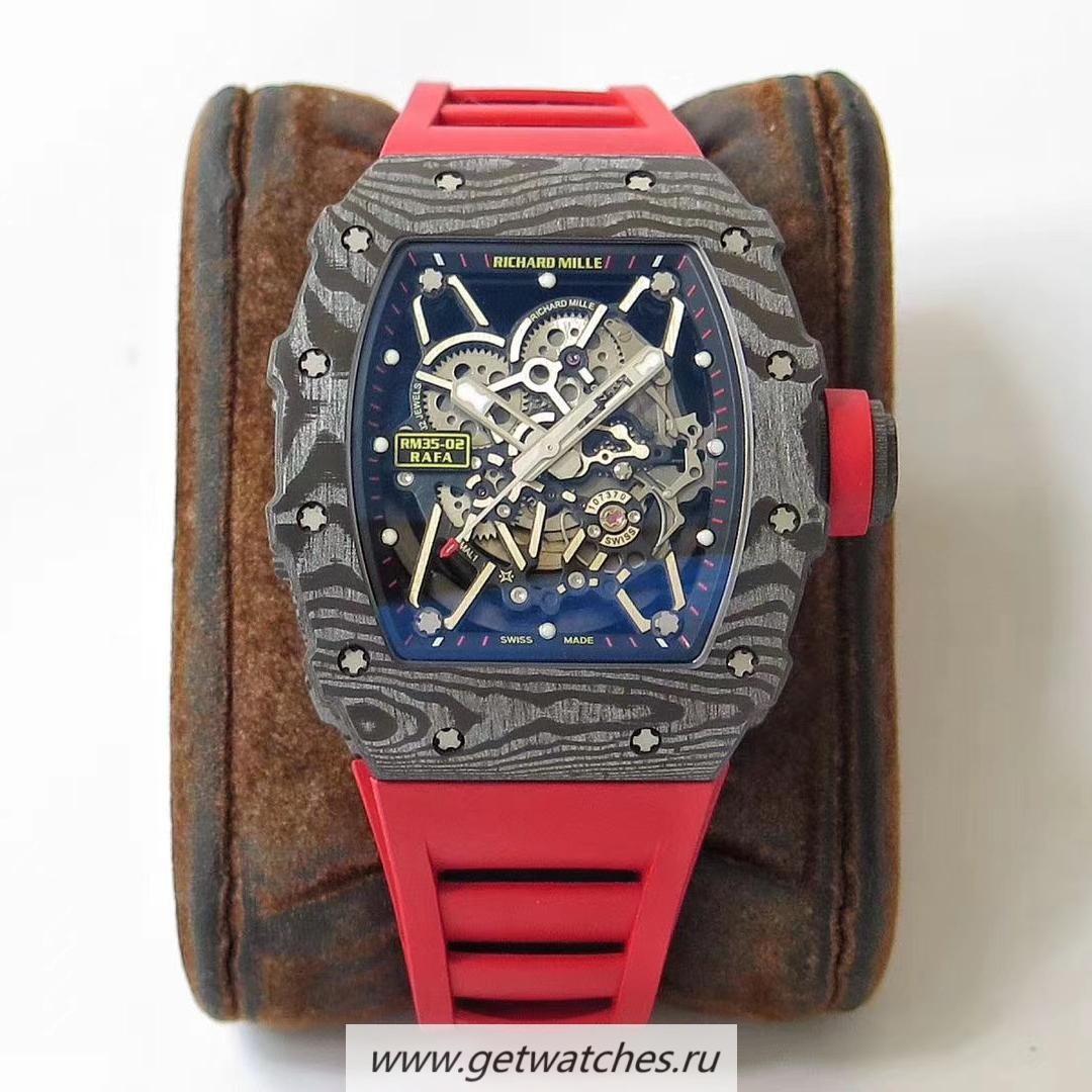 High Quality Richard Mille RM35-02 Rafa ZF V3 NTPT Black Dial NH05A