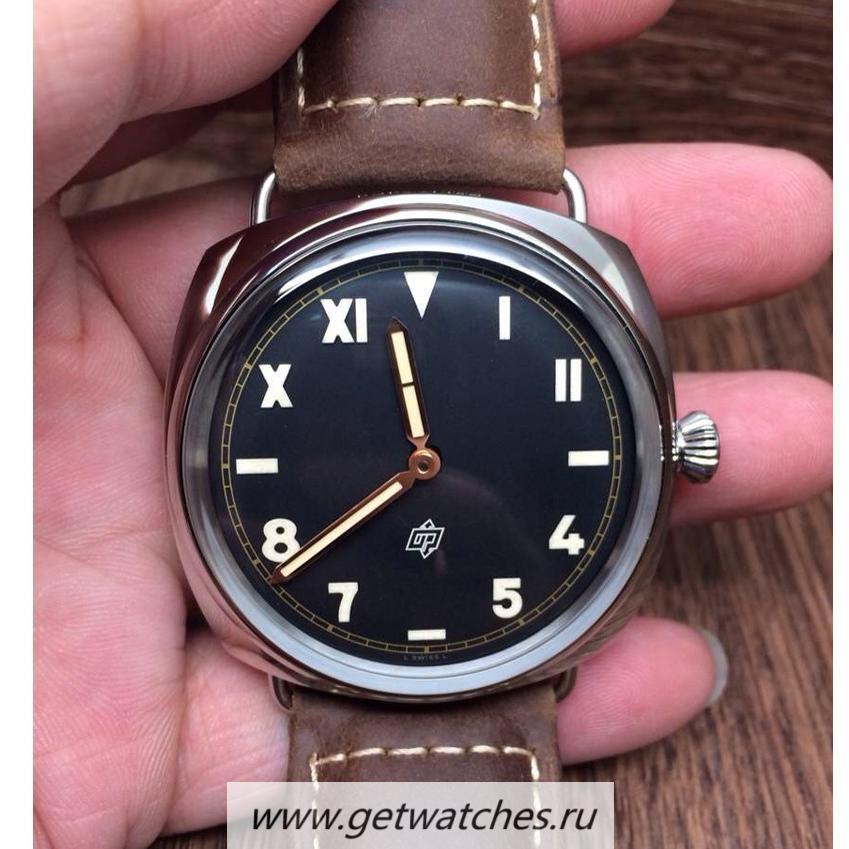 High Quality Pa*e*a1 Radiomir Composite Black Seal 3 Days PAM505 VSF V2 Brown Titanium Brown Dial P9000