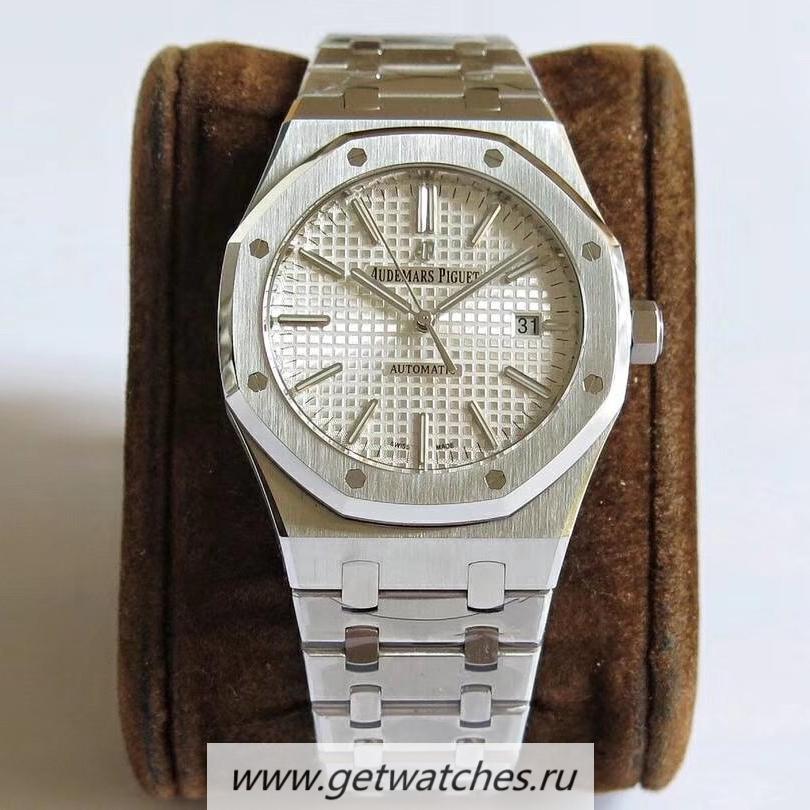 High Quality Audemars P1g*et Royal Oak 15400 JF V5 SS Silver Dial 3120