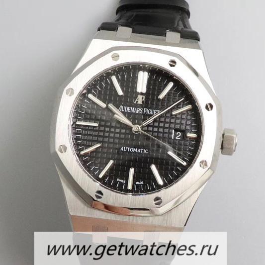 Fake Audemars P1g*et Royal Oak 15400 OMF SS Black Dial 3120