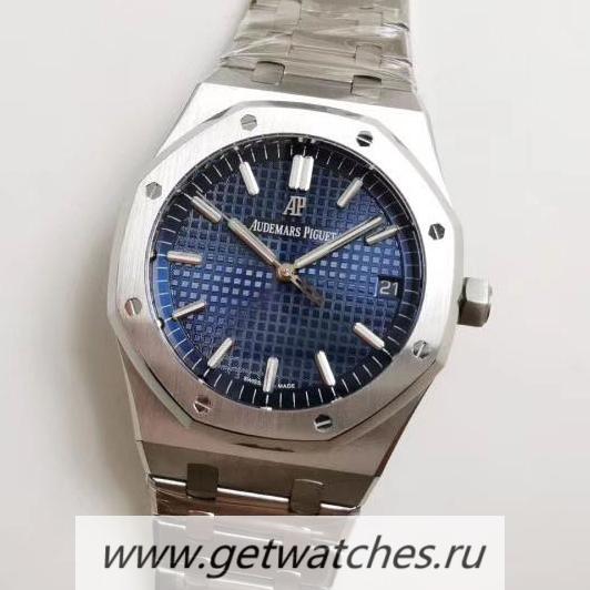 Replica Audemars P1g*et Royal Oak 15500 OMF V2 SS Blue Dial 4302
