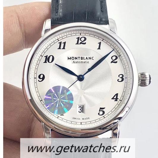 NEW Replica Montblanc Star Legacy Automatic 42mm 116511 THF SS Silver Dial MB 24.01