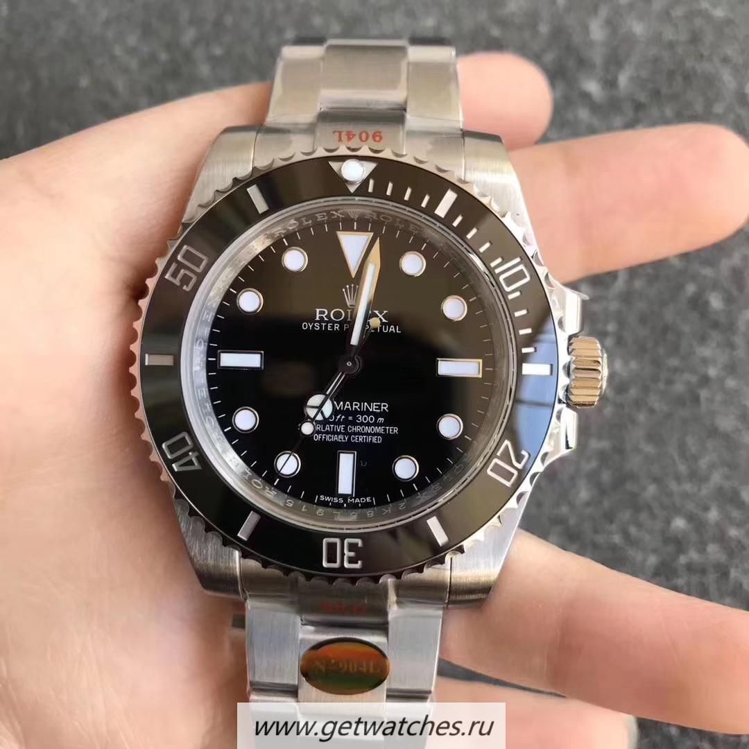 Perfect Replica R01ex Submariner 114060 Noob Factory V10 SS 904L Black Dial 2836