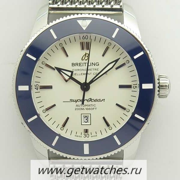 Perfect Replica Breitling S*perocean Heritage II 46mm AB202012G828152A Noob Factory SS White Dial 2824