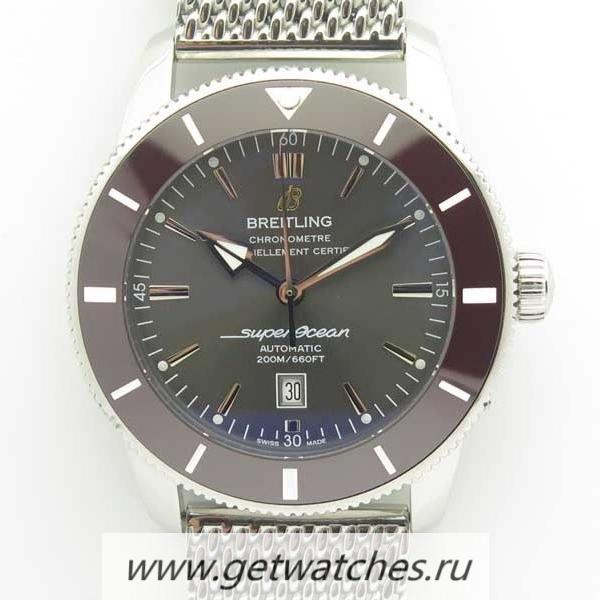 Fake Breitling S*perocean Heritage II 46mm AB202033/Q618 Noob Factory SS Anthracite Dial 2824