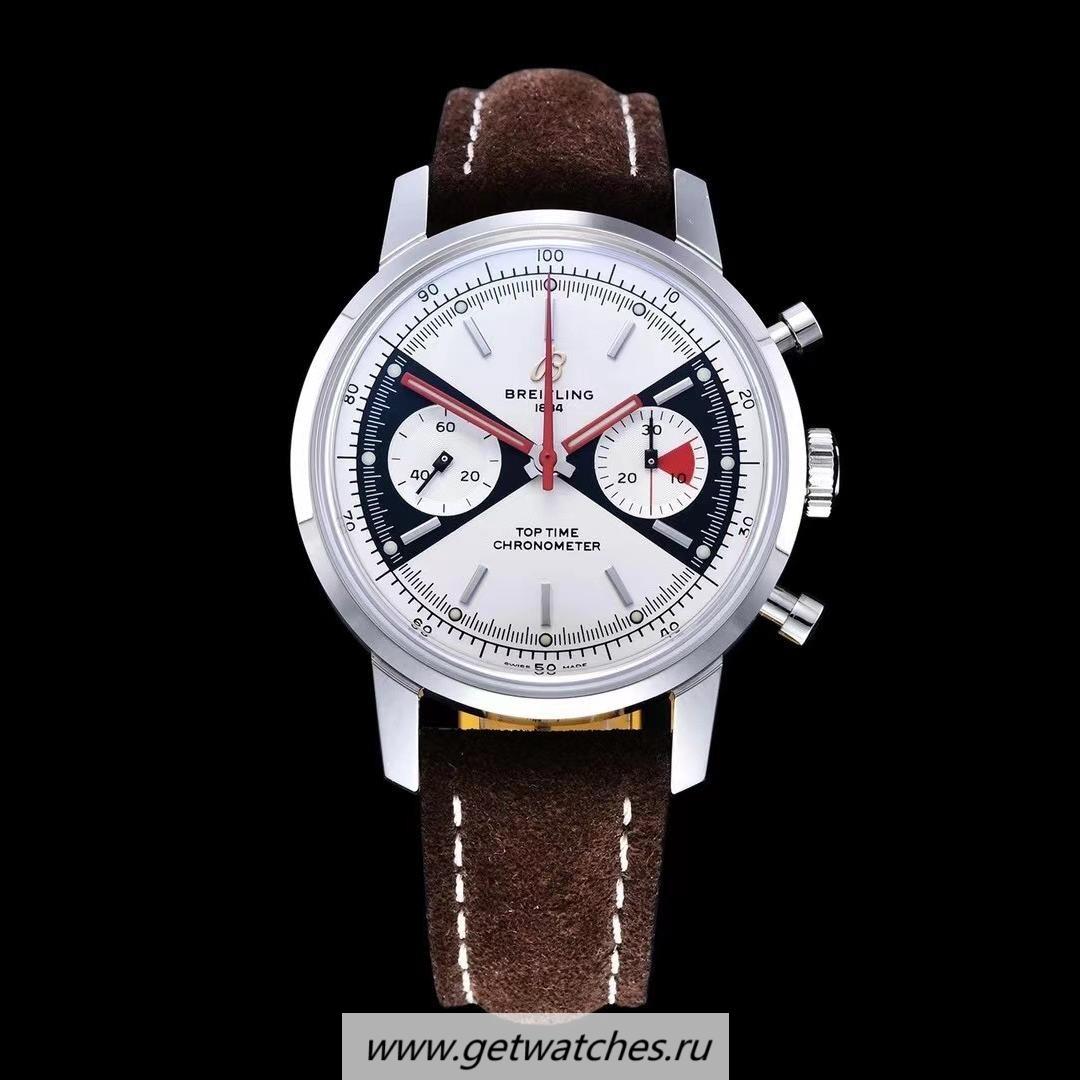 NEW Replica Breitling Top Time Limited Edition Chrono GF SS White Dial 7750