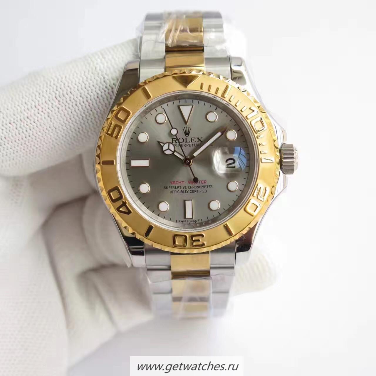 Shop R01ex Yacht-Master 40 116622 JF SS & Yellow Gold Anthracite Dial 3135