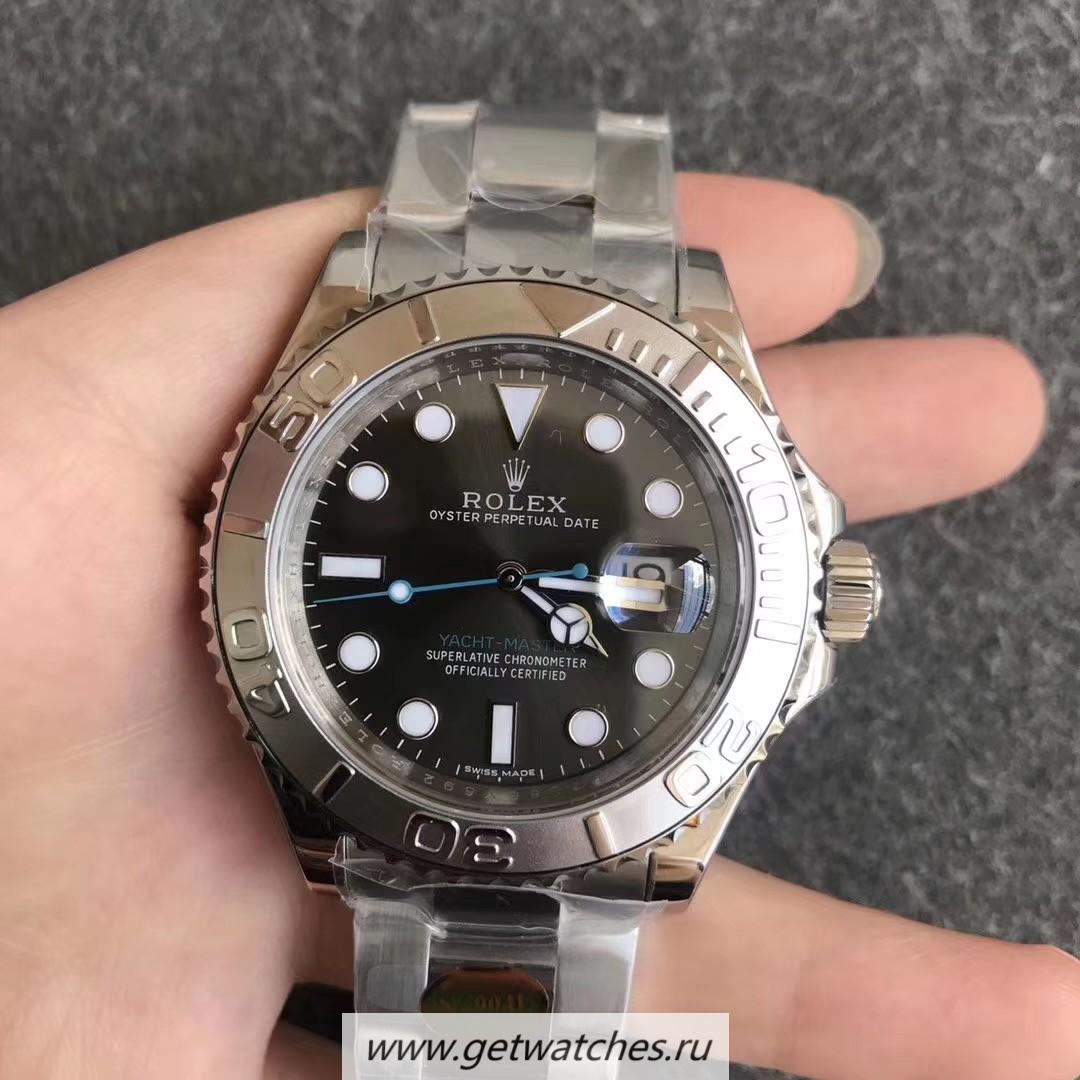 NEW Replica R01ex Yacht-Master 40 116622 Noob Factory SS 904L Anthracite Dial 2836