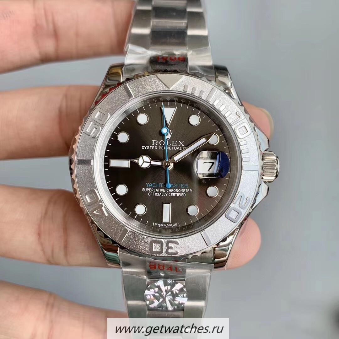 Copy R01ex Yacht-Master 40 116622 WF SS 904L Anthracite Dial 2824