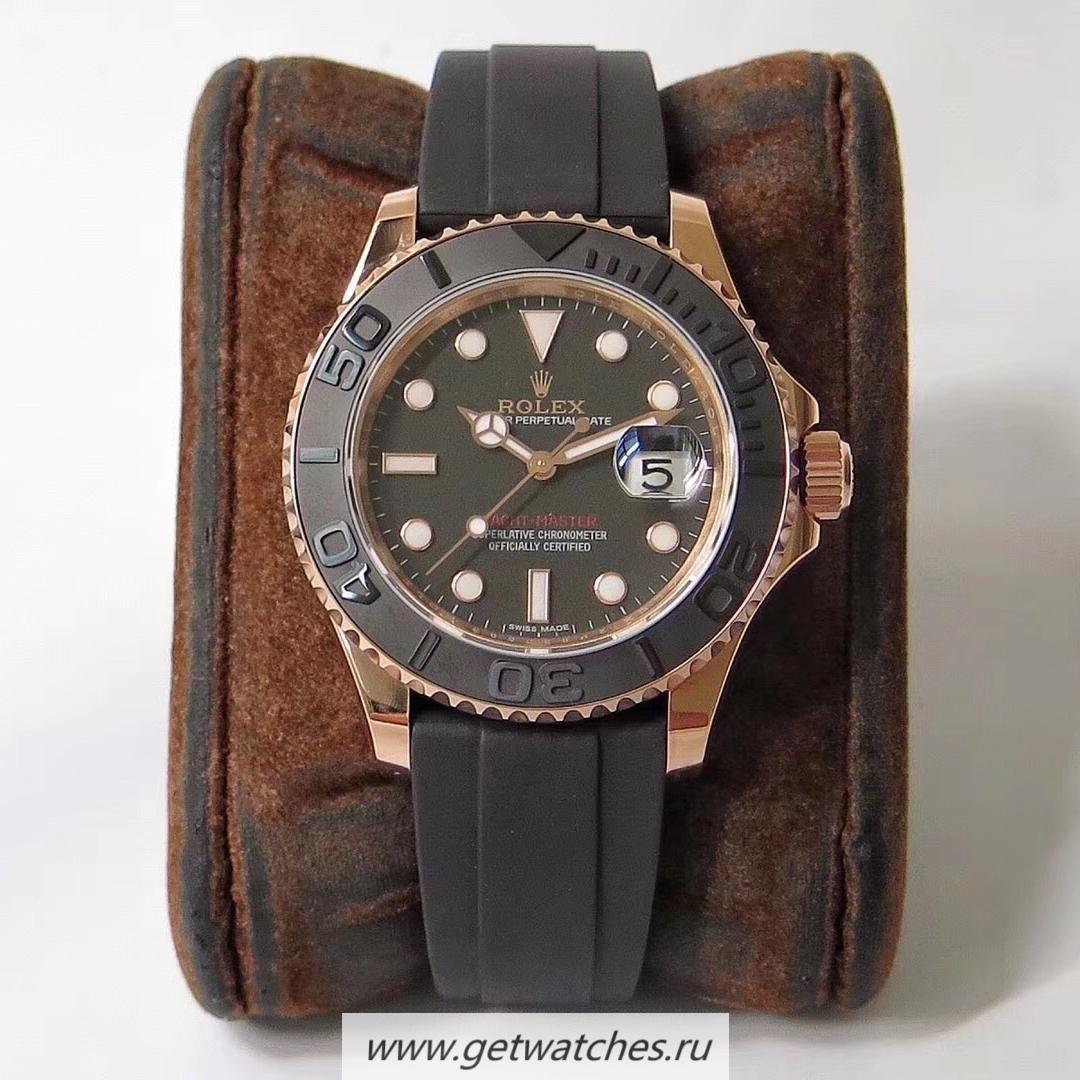 Best Price R01ex Yacht-Master 40 116655 VRF Rose Gold Black Dial 3135