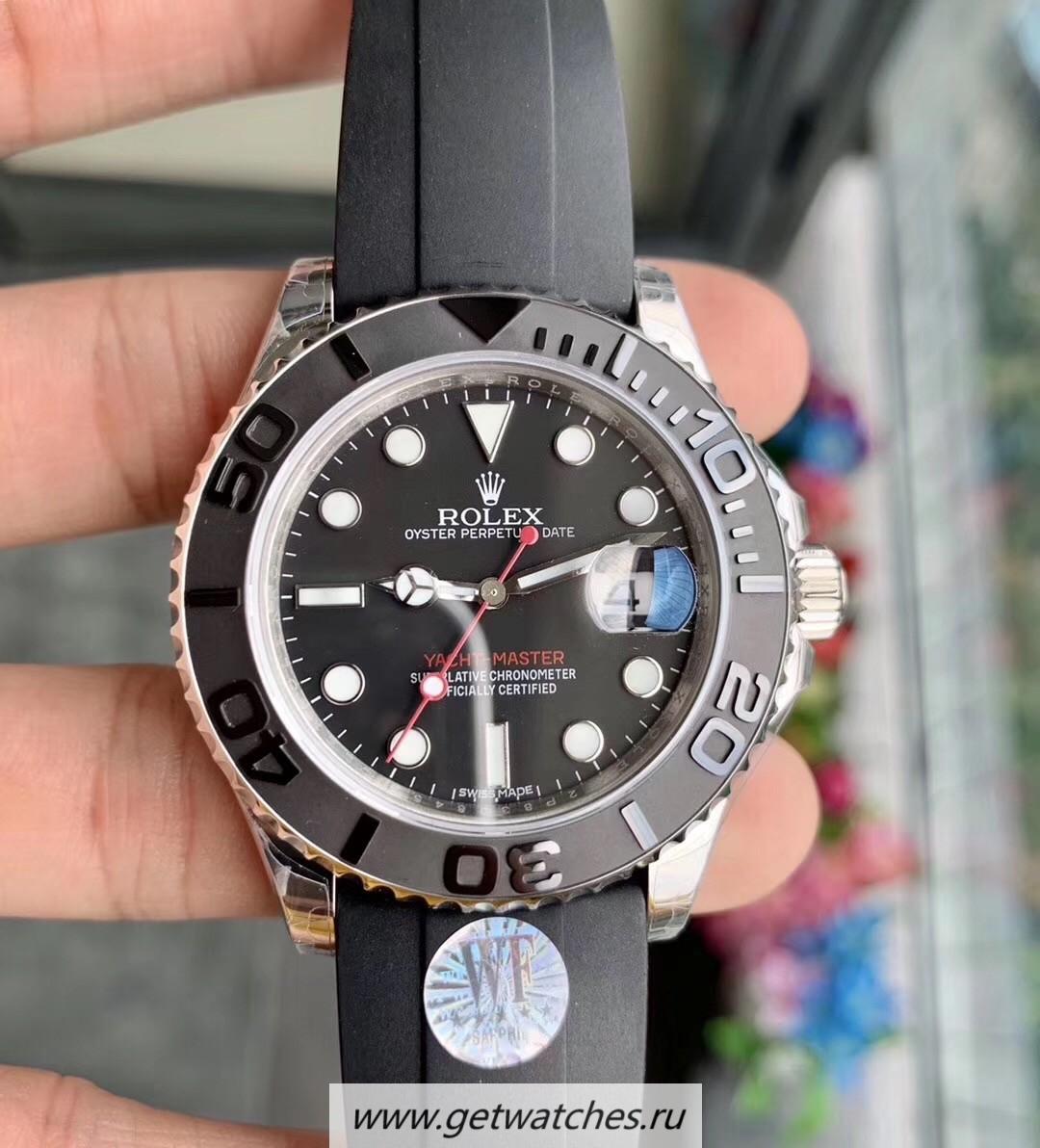 Fake R01ex Yacht-Master 42 226659 WF SS 904L Black Dial 2836